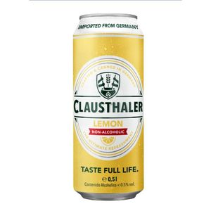 CERV CLAUSTHALER SALCOHOL LIMON LATA X  CC