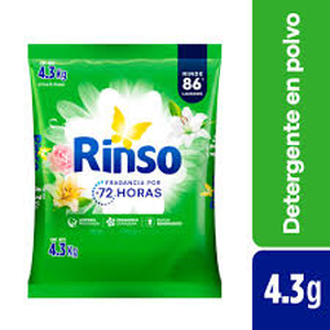 RINSO POLVO LIRIOS Y ROSAS BLS   X  KG  