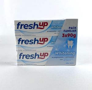 PASTA DE DIENTES WHITENING SABOR A MENTA PACK  FRESH UP X G