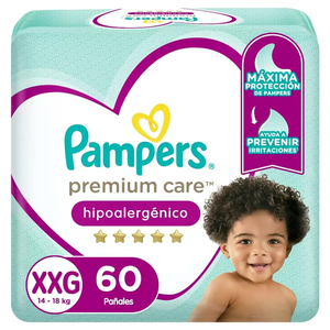PAMPERS PREMIUM CARE XXG  UN