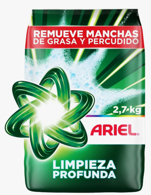 ARIEL MINI ESPUMA POLVO X  KG