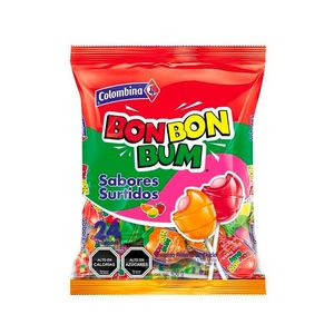 CHUPETE BON BON BUM SURTIDO COLOMBINA XXGR