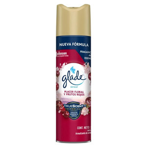 GLADE AER PLACER FLORAL Y FR ROJOS  X  ML