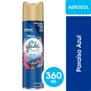 GLADE AEROSOL PARAÍSO AZUL CC