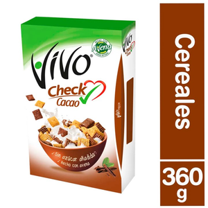 CEREAL VIVO CHECK CACAO X  G 