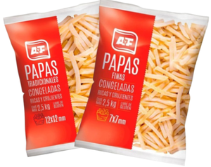 PAPA PREFRITAS TRADICIONAL AYF X MM KG