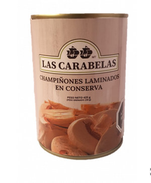 CHAMPINONES LAMINADOS LAS CARABELAS  X  GR