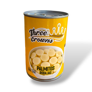 PALMITOS RODAJAS THREE CROWNS  GR