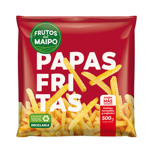 FRUTOS M PAPAS PREFRITAS BASTON GR 