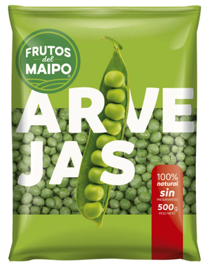 FRUTOS M ARVEJITAS X GR 