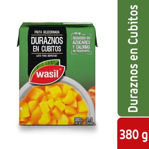 CONS WASIL TETRA DURAZNO CUBITOS GRS
