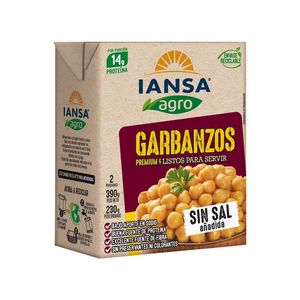 IANSA AGRO GARBANZOS LISTO PARA SERVIR  X  G