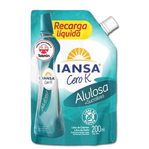 RECARGA IANSA CERO K ALULOSA SUC X  ML
