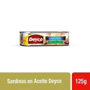 SARDINAS EN ACEITE DEYCO X  GRS
