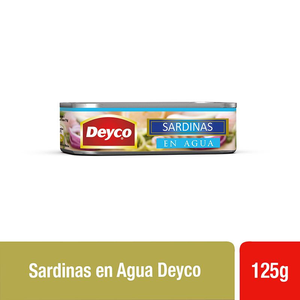 SARDINAS EN AGUA DEYCO X GR