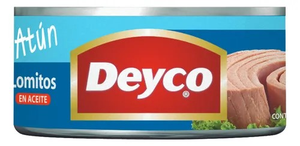 ATUN LOMITOS EN ACEITE DEYCO X  GR           
