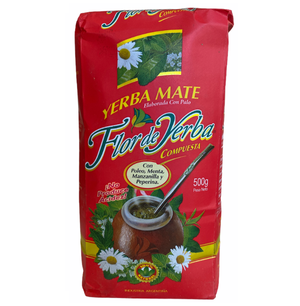 YERBA MATE FLOR COMPUESTA ROJA  X  GR
