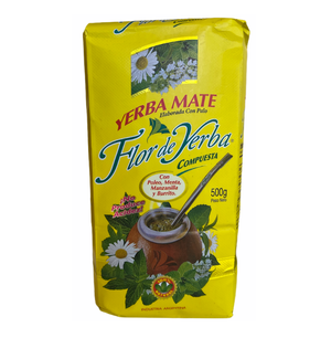 YERBA MATE FLOR  COMPUESTA AMARILLA X  GR