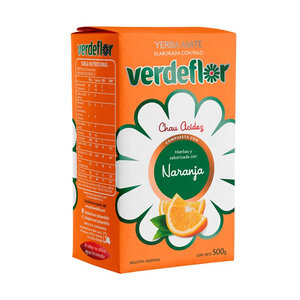 YERBA MATE FLOR COMPUESTA  NARANJA  X  GR