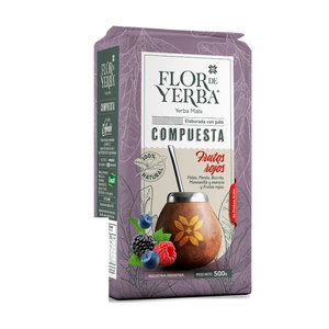 YERBA MATE FLOR COMPUESTA FRUTOS ROJOS X  GR