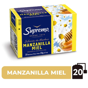 TE HIERBAS SUPREMO MANZANILLA  X BLS  