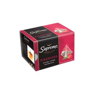 TE PIRAMIDE HIERBA LIMON FRAMBUESA  X  BOLS