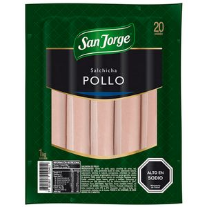 SJ SALCHICHA DE POLLO X  KG 