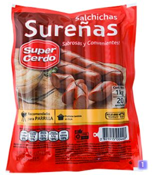SUPER C SALCHICHA SUREÑA X  KG 