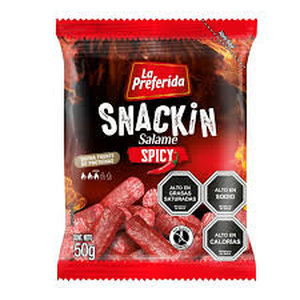 LP SNACKIN SALAME SPICY X  GR 