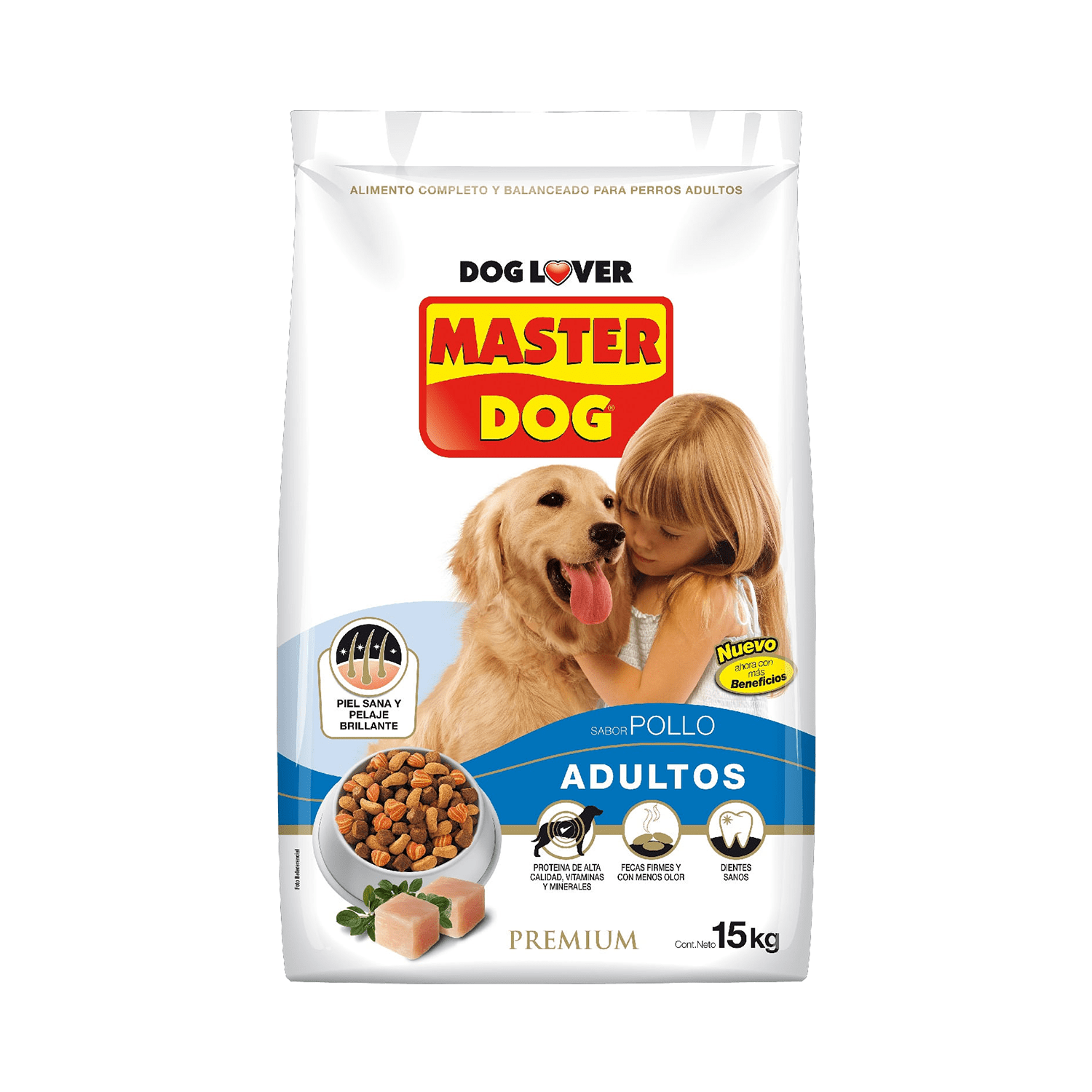 M DOG KG POLLO ARROZ Y VEGETALES