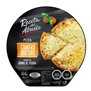 PIZZA CUATRO QUESOS RDA GR