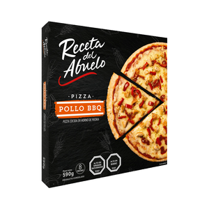 PIZZA POLLO BBQ CONG RDA X GR I