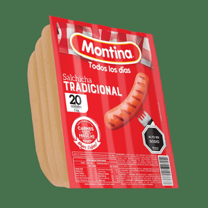 SALCHICHA MONTINA TRADICIONAL X  KG EF