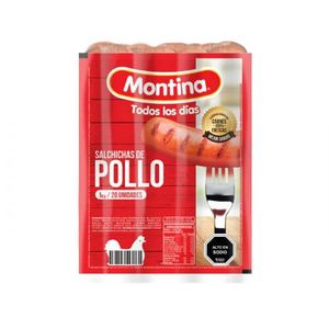 SALCHICHA MONTINA POLLO X KG EF