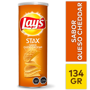 LAYS STAX CHEDDAR X G