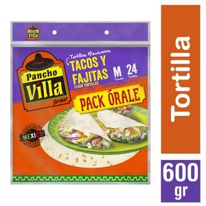 PV TORTILLA PACK ORALE X  UNID 