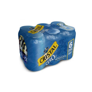 CERV CRISTAL CERO SA PACK LATA X CC 
