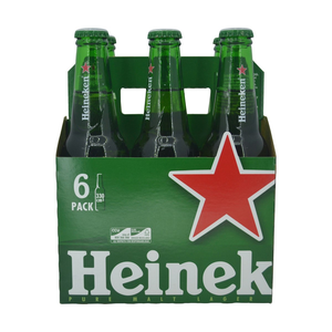 CERV HEINEKEN PACK LONG NECK SIXPACK X  CC 