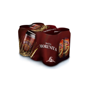 CERV MORENITA MALTA LATA PACK X CC 
