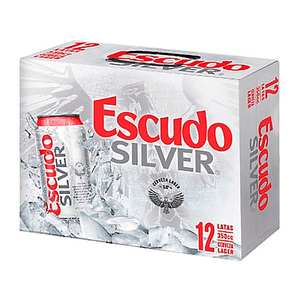 CERV ESCUDO SILVER LATA PACK  X  CC  