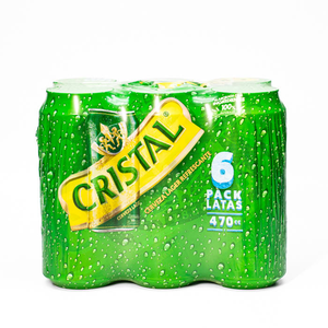 CERV CRISTAL LATA PACK XCC 