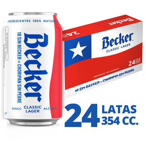 CERV BECKER PACK LATA  X  CC 