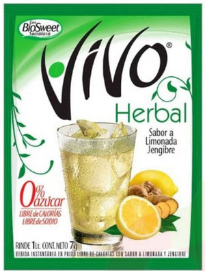 VIVO JUGO LIMONADA JENGIBRE X  GR 