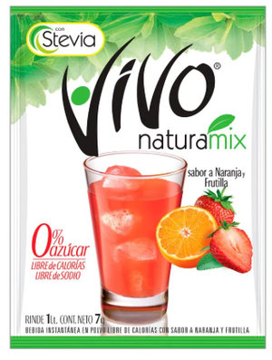 VIVO JUGO NARANJAFRUTILLA X  G 