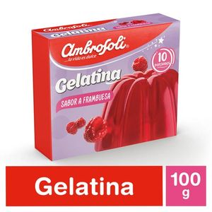 GELATINA AMB FRAMBUESA X  GR 