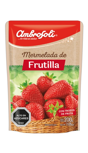 MERMELADA AMBROSOLI FRUTILLA  X  GR 
