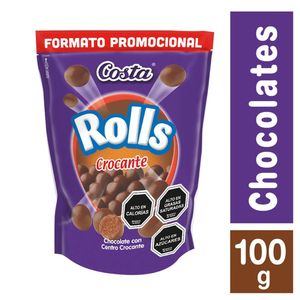 CHOC ROLLS CROCANTE X  G 