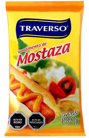 MOSTAZA TRAVERSO DOY PACK X  KG