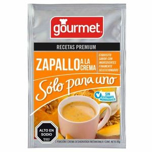 CREMA SOLO P UNO ZAPALLO GOURMET X  GR 