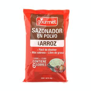 SAZONADOR EN POLVO GOURMET PARA ARROZ  GR
